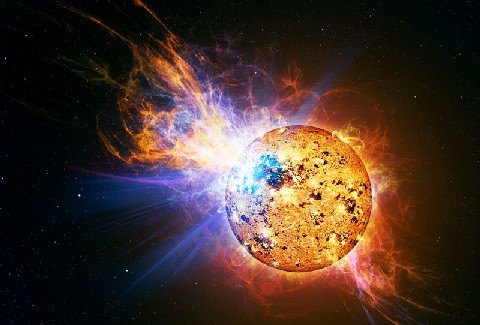 キルショット　太陽面の巨大太陽フレア