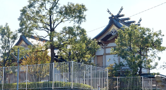 栗木御嶽神社　全景