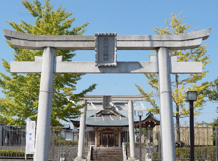 栗木御嶽神社　鳥居