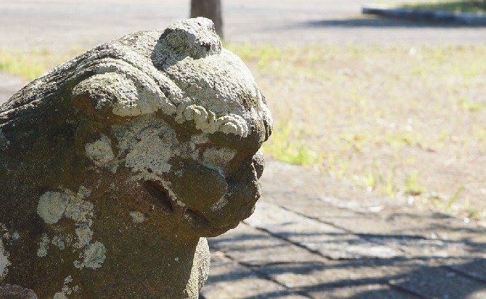 栗木御嶽神社　八雲神社・狛犬