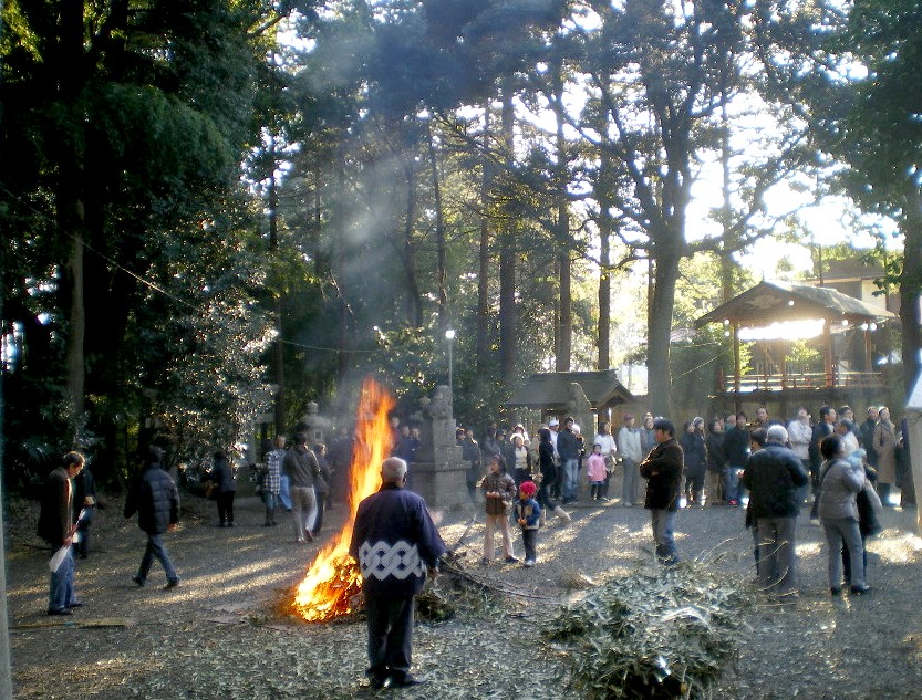 月読神社　柿生　麻生区